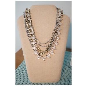 Stella & Dot Sutton Mixed Metal Necklace